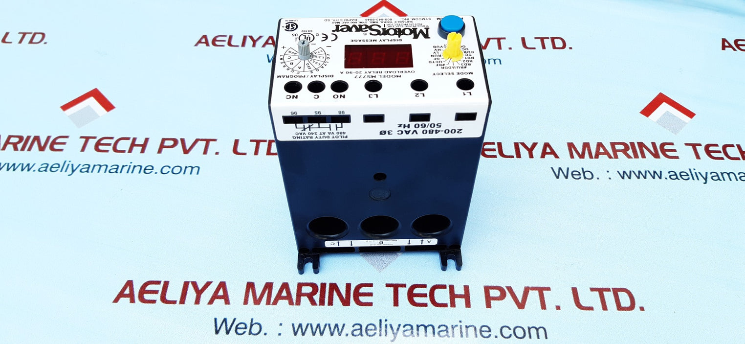 symcom Motor saver ms777 overload relay 20-90a