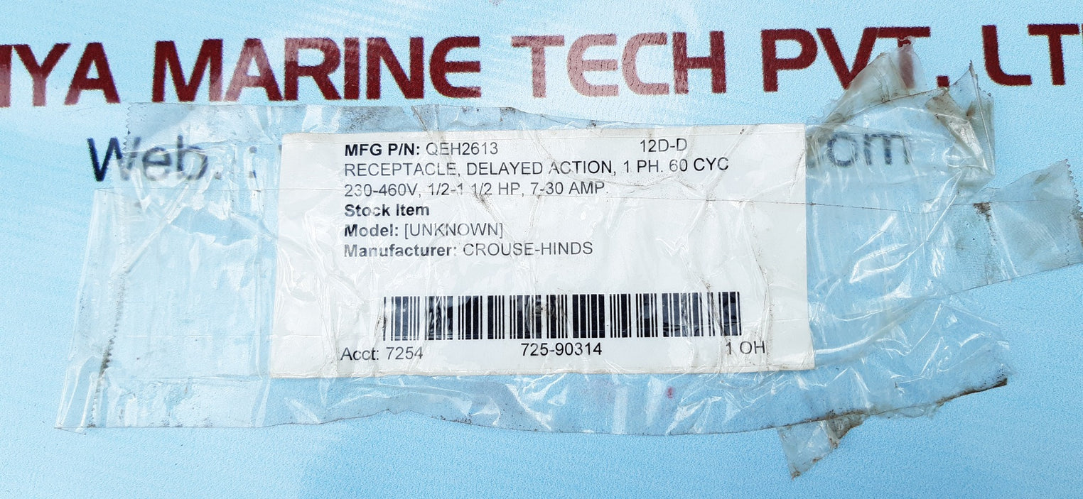 Crouse-hinds qeh2613 