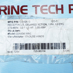 Crouse-hinds qeh2613 