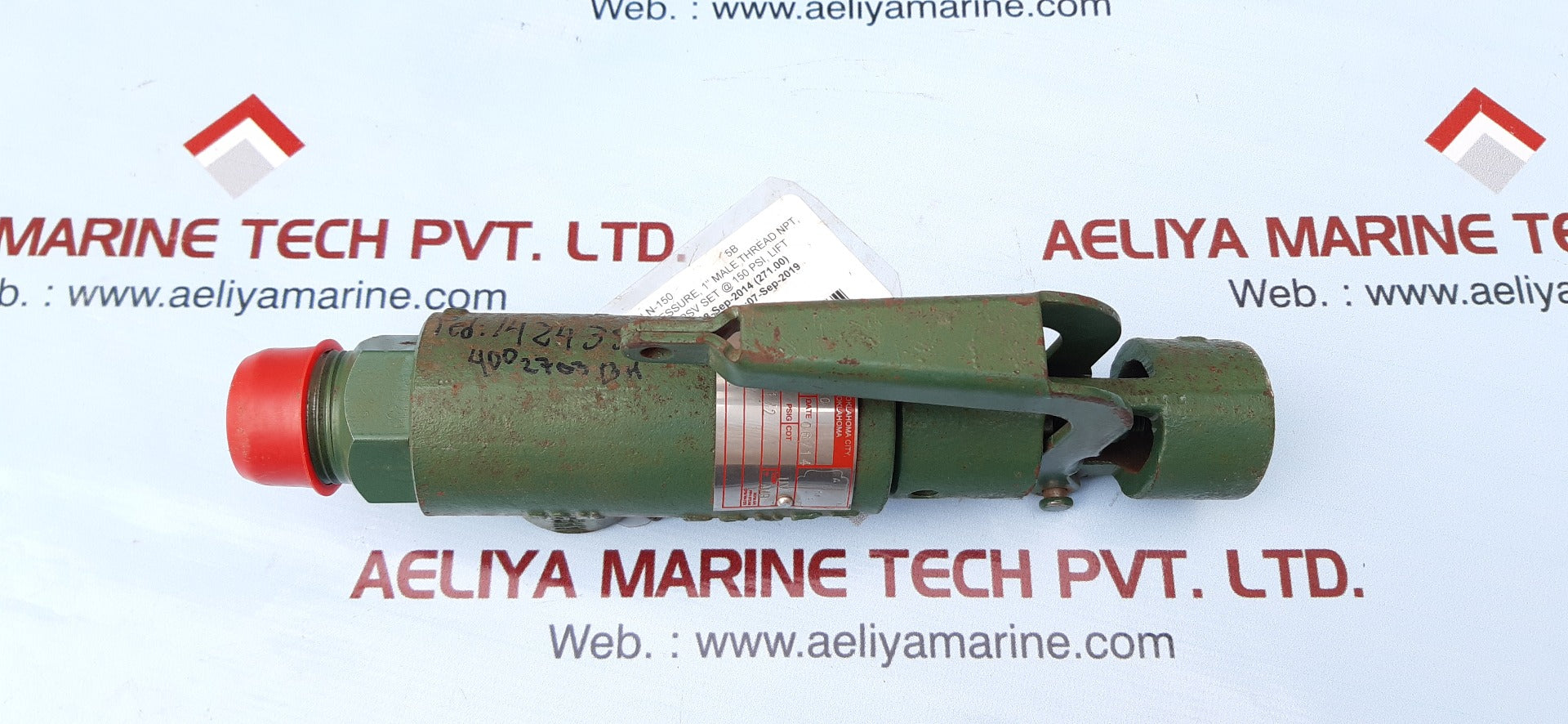 Hydroseal 4frv0ln/co pressure relief valve Aeliya Marine Tech
