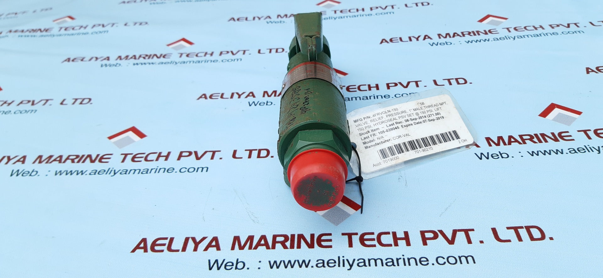 Hydroseal 4frv0ln/co pressure relief valve Aeliya Marine Tech