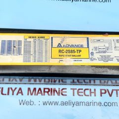 Advance rc-2s85-tp rapid start ballast 120v