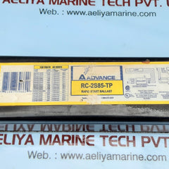 Advance rc-2s85-tp rapid start ballast 120v