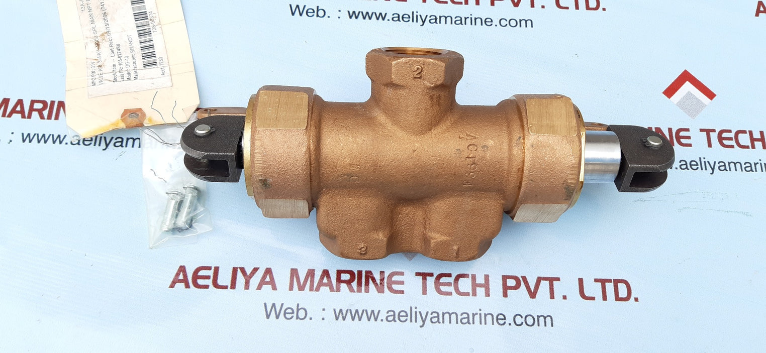Parker m00080055 3-way manual valve