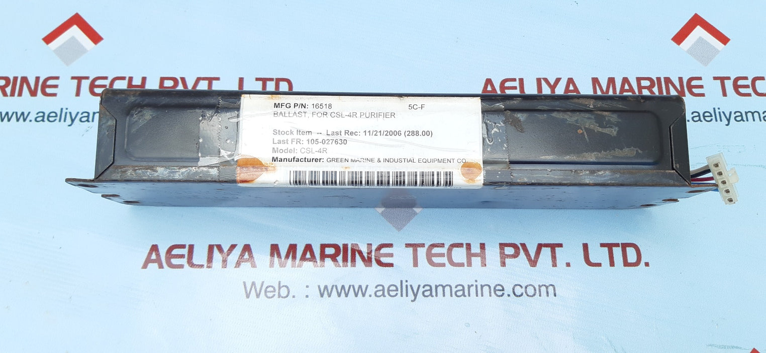 Aquafine 16518 electronic ballast