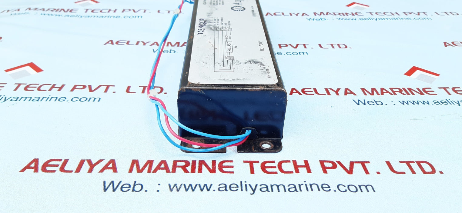 Aquafine 16518 electronic ballast