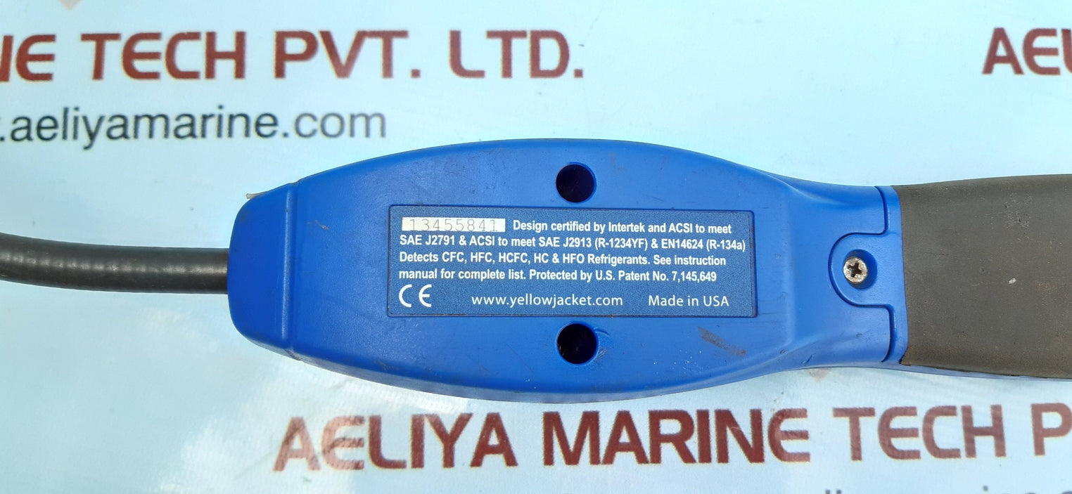 Yellow jacket accuprobe uv leak detector