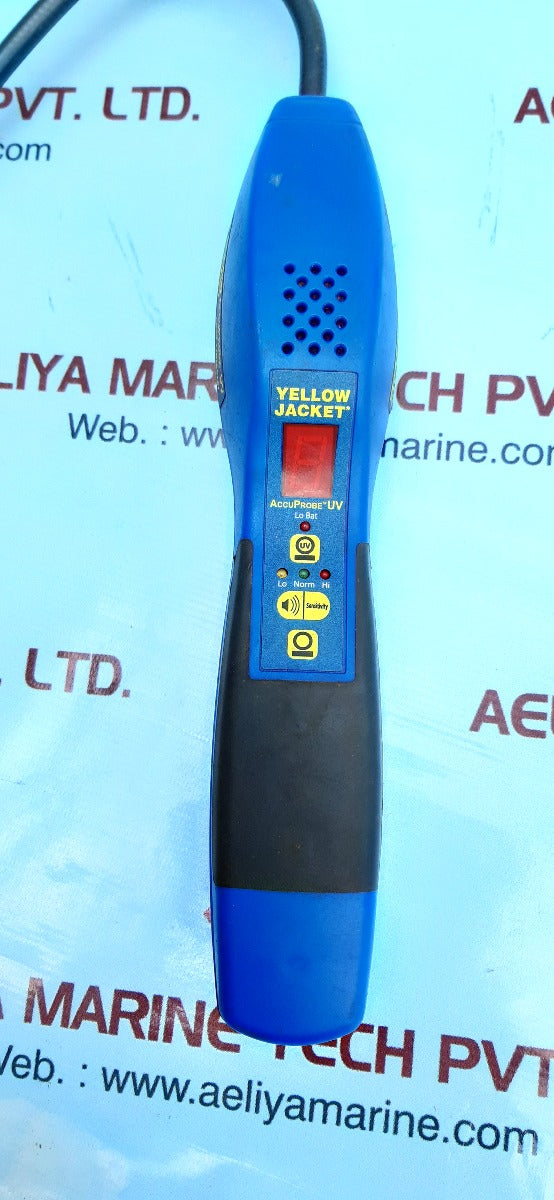Yellow jacket accuprobe uv leak detector