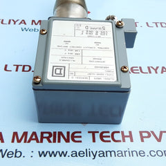 Square d class 9025 gzw2-s107 pressure switch ser. c