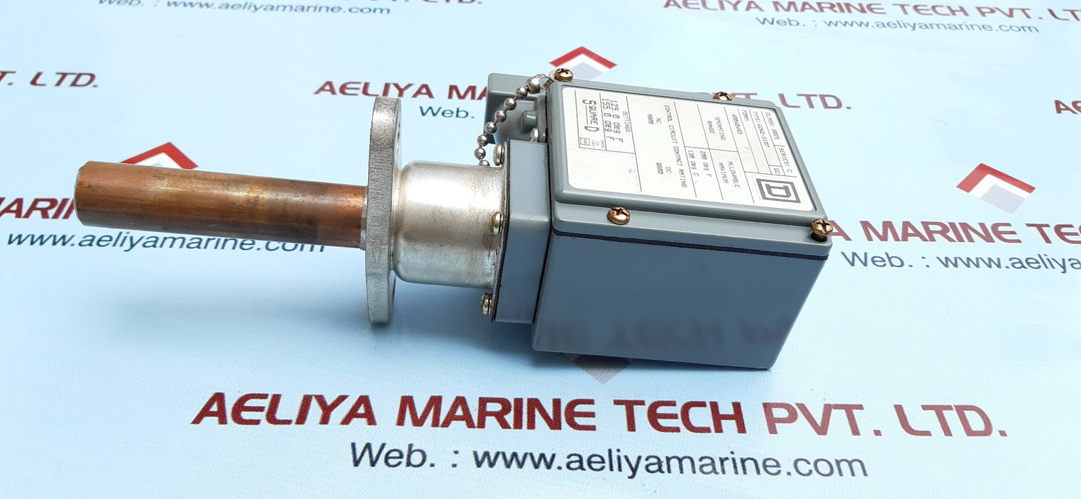 Square d class 9025 gzw2-s107 pressure switch ser. c