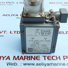 Square d class 9025 gzw2-s107 pressure switch ser. c