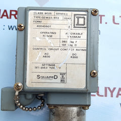 Square D gzw23-s113 pressure switch