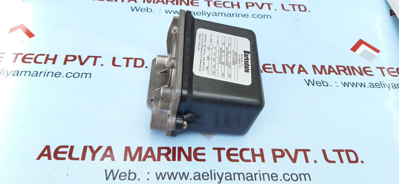 Barksdale msph-ff05ss mechanical pressure switch 100 psi