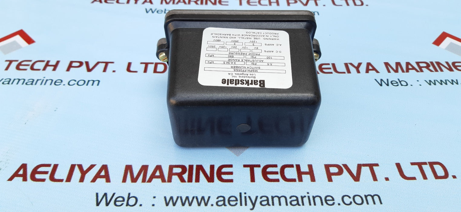 Barksdale msph-ff05ss mechanical pressure switch 100 psi