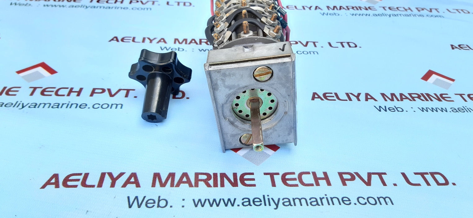 Electroswitch w-2 rotary selector switch 600v-8a 300v-20a