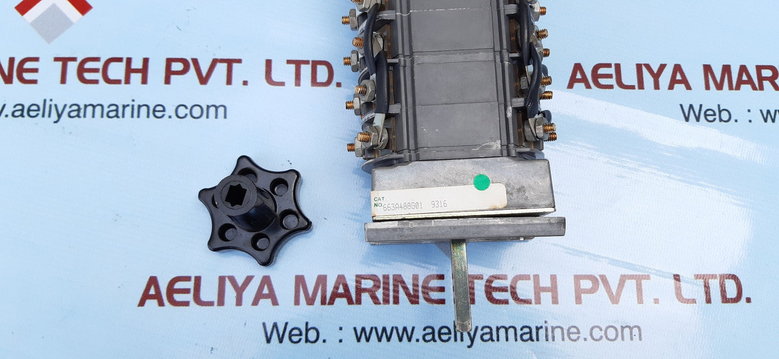 Electroswitch w-2 rotary selector switch 600v-8a 300v-20a