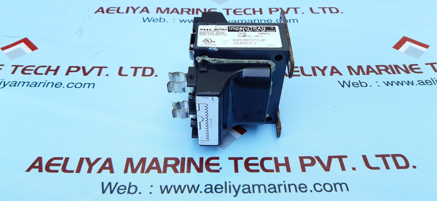 Micron control 3516040 impervitran transformers b050btz13jk