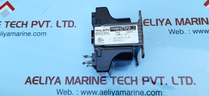 Micron control 3516040 impervitran transformers b050btz13jk