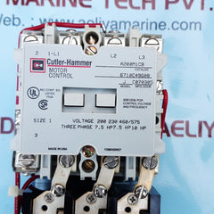 Cutler-hammer eaton a200m1cb 3pole motor control 6710c49g08