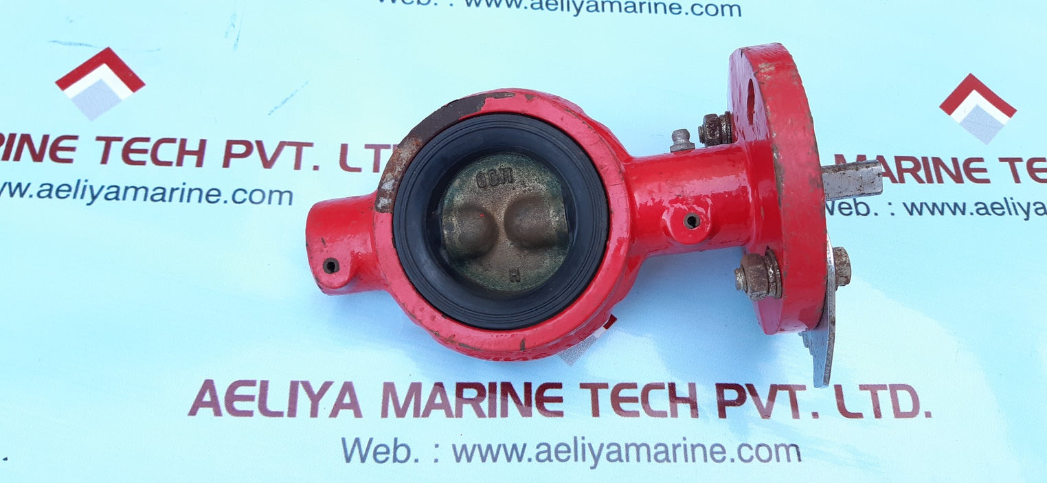 C&c industries series ln200 wafer style butterfly valve