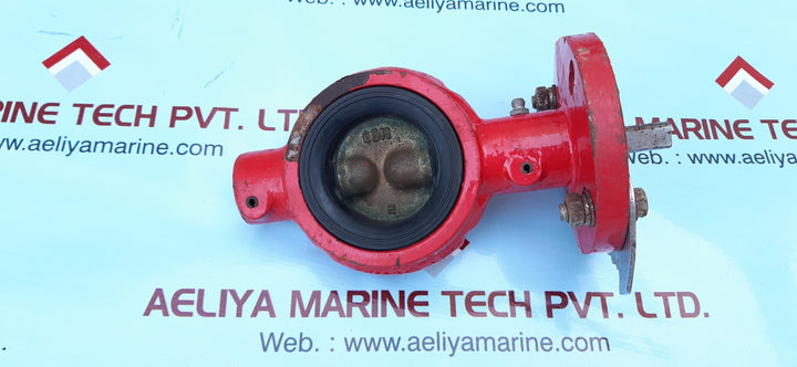 C&c industries series ln200 wafer style butterfly valve
