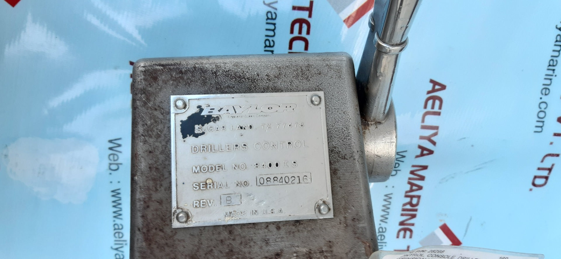 Baylor 8400Is drillers control