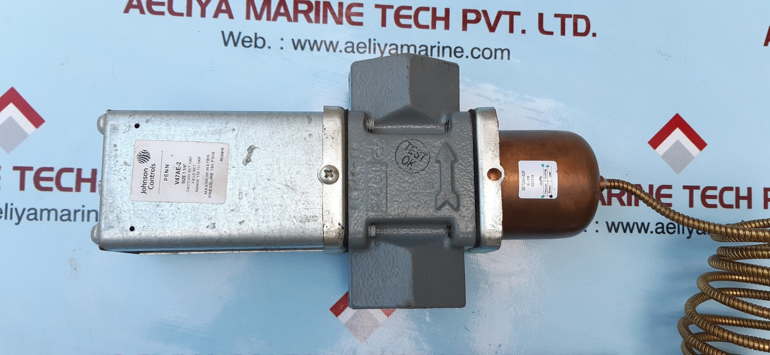 Johnson controls v47ae-2 water regulating valve