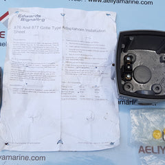 Edwards signaling 876n5 weatherproof vibrating horn 120v 50/60hz 0.125a