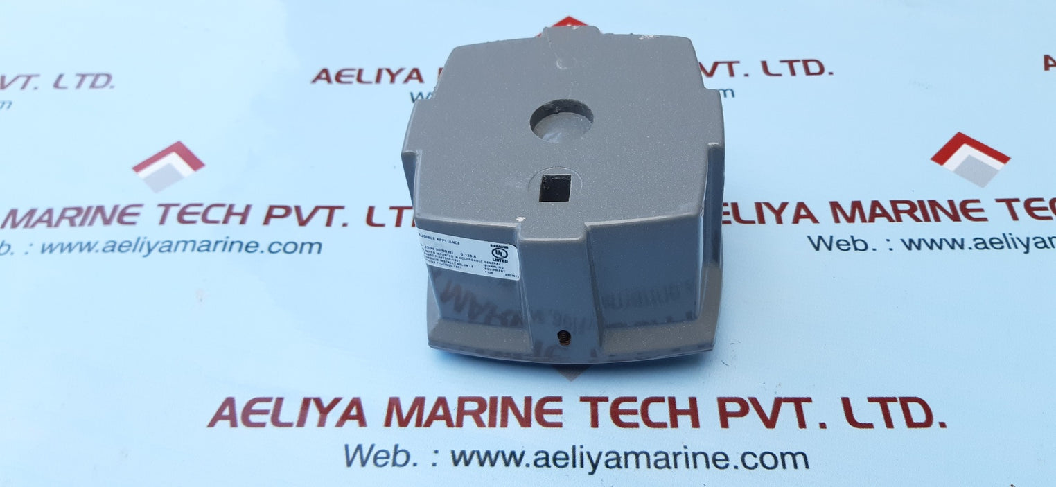 Edwards signaling 876n5 weatherproof vibrating horn 120v 50/60hz 0.125a