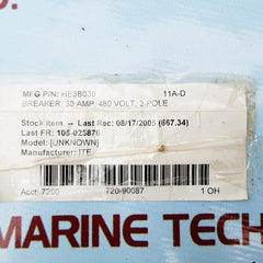 Miami rhe3-b30 replacement circuit breaker