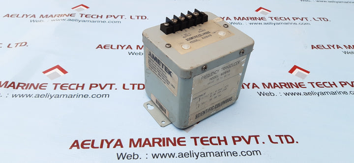 Ametek 6284b frequency transducer