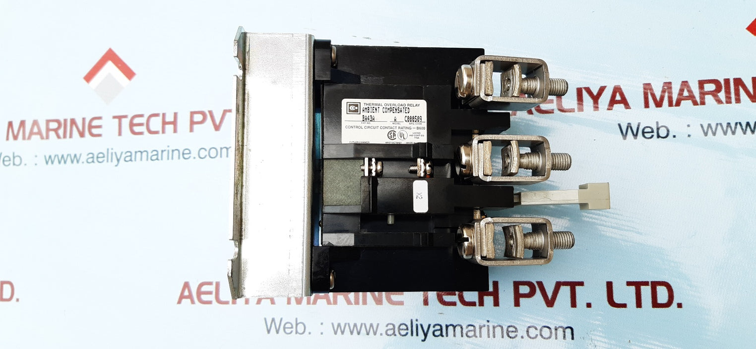 Cutler-hammer ba43a thermal overload relay