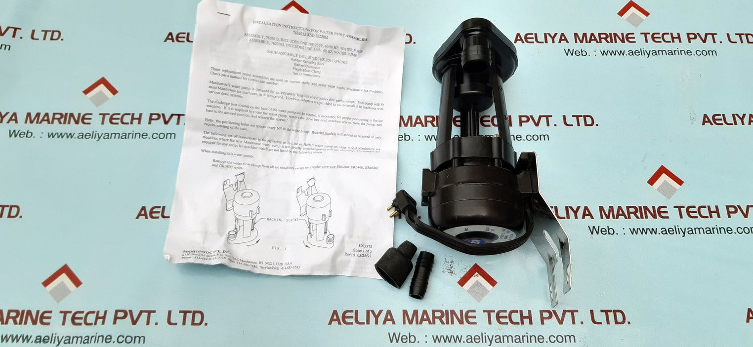 Manitowoc 76-2306-3 water pump 115volts