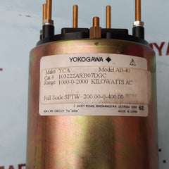Yokogawa 103222arb07dgc ab-40 ac kilowatts meter