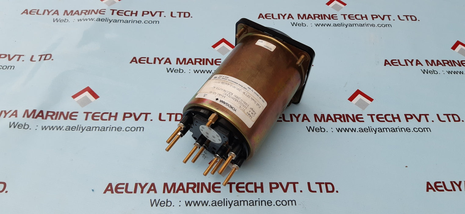 Yokogawa 103222arb07dgc ab-40 ac kilowatts meter