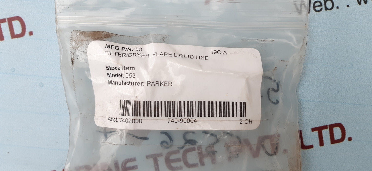 Parker 053 liquid line filter dryer