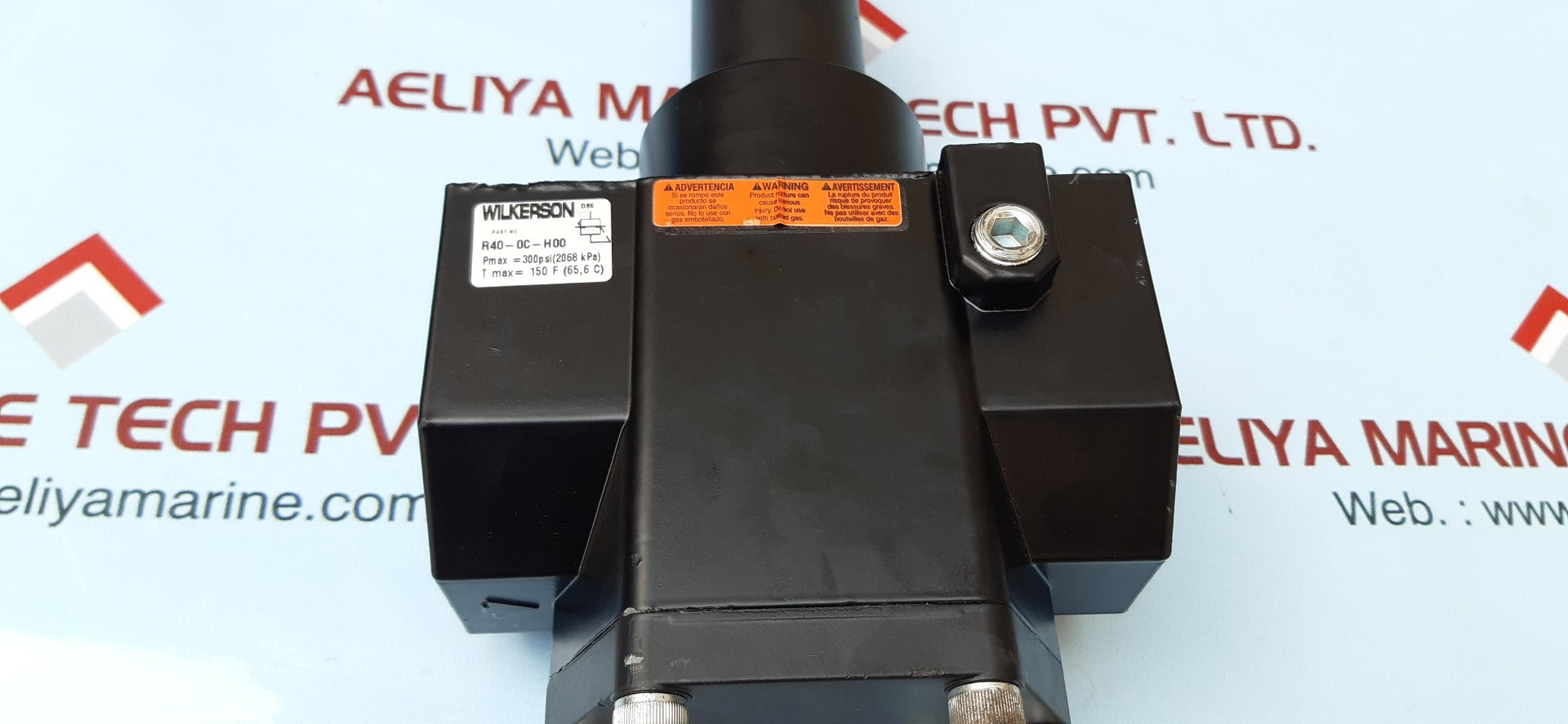 Wilkerson r40-0c-h00 pneumatic regulator