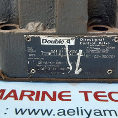 Eaton double a qf-8-c-10b1-t-j-v directional control valve