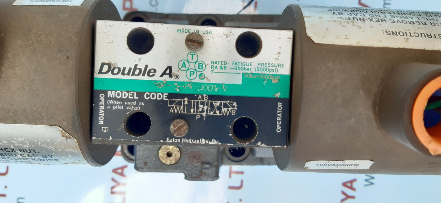 Eaton double a qf-8-c-10b1-t-j-v directional control valve