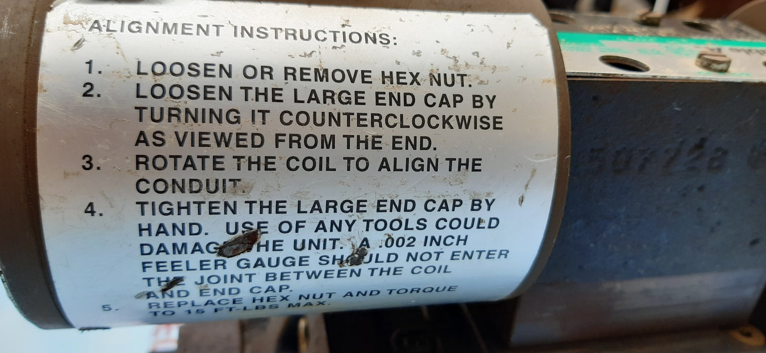 Eaton double a qf-8-c-10b1-t-j-v directional control valve