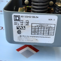 Square d 9013ghg1s8j54 pressure switch qsi 750