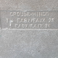 Cooper eab cooper crouse-hinds box