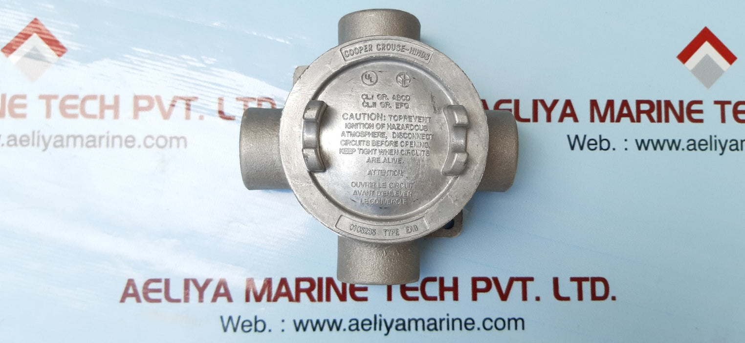 Cooper eab cooper crouse-hinds box