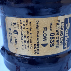 Parker 053s liquid line filter drier