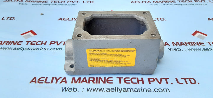 Appleton electric edsc271 mounting body