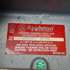 Appleton electric edsc271 mounting body