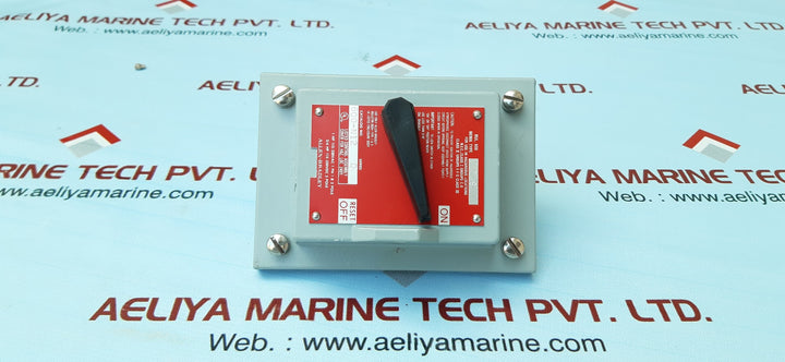Allen-bradley 600-t0x5 manual motor starter in nema 7-9 enclouser