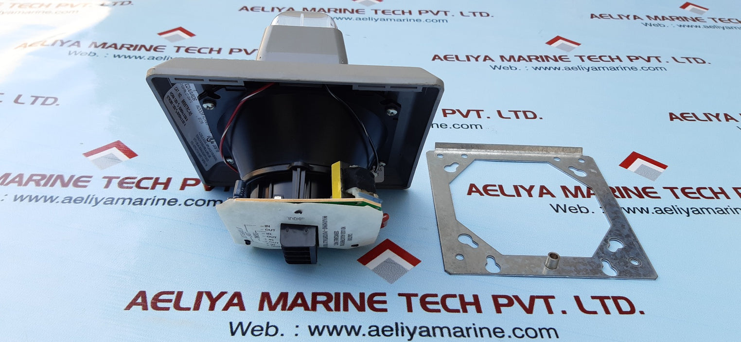 Edwards signaling 869strc-n5 horn strobe,clear,120vac