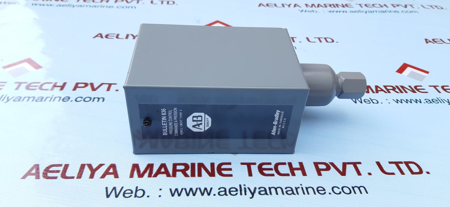 Allen-bradley bulletin 836 pressure control switch