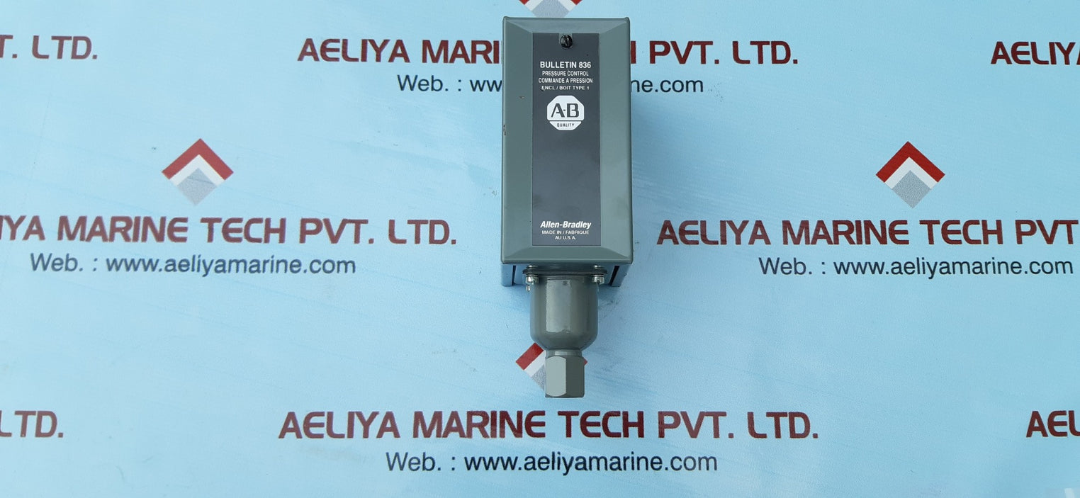 Allen-bradley bulletin 836 pressure control switch